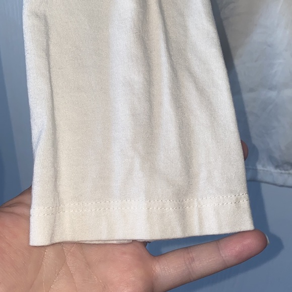 Banana Republic Women’s Cream Blouse with Turtle Neck - Picture 5 of 8